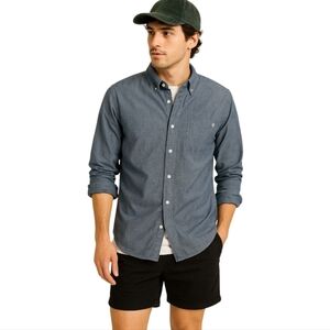 Timberland Button Down Shirt 100% Cotton Tagged Size XL